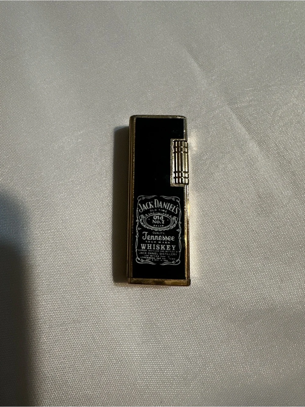 Jack Daniels Black and Gold Pocket Lighter Style Key/Card Holder